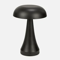 MUSHROOM LED USB Table Lamp - Black