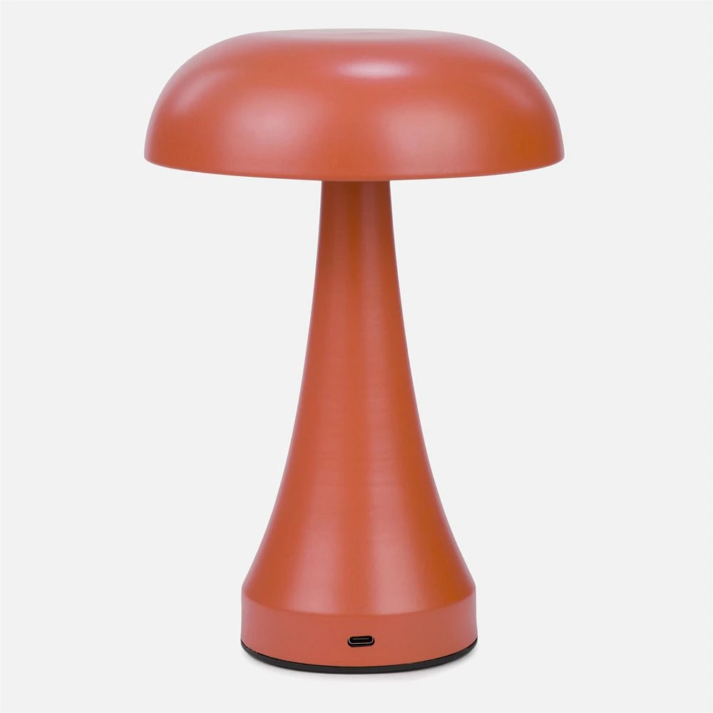 MUSHROOM LED USB Table Lamp - Orange