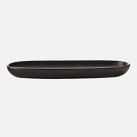 Caviar Black Oblong Platter by Maxwell & Williams