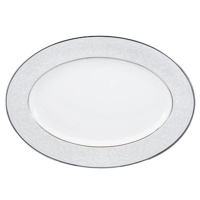 Plat ovale « Brocato » par Noritake