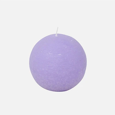 Round Candle - Lilac 