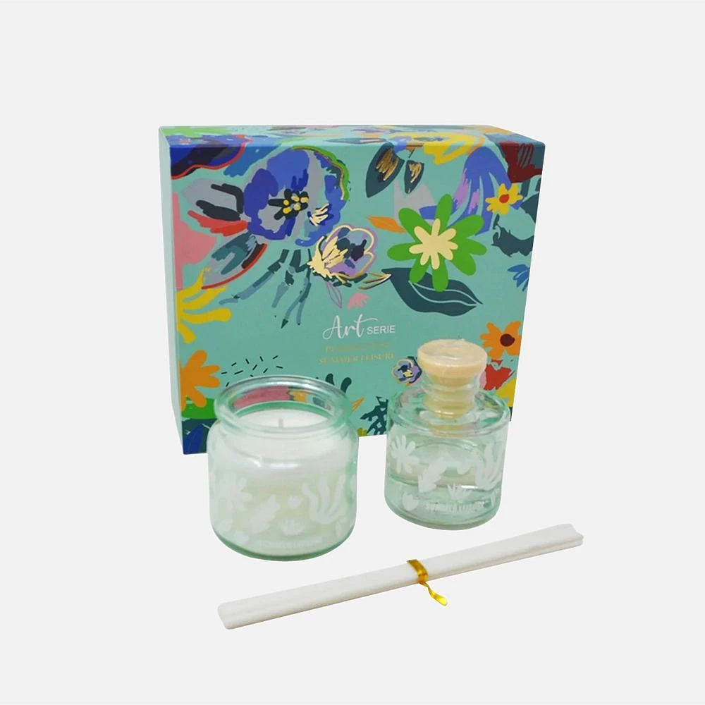 Aqua Garden Diffuser & Candle Set