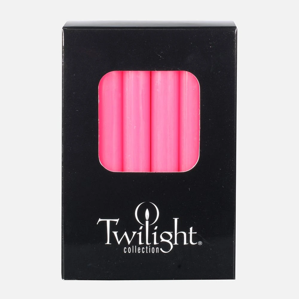 Set of 12 Twilight Mini Candles - Fuchsia