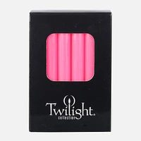 Set of 12 Twilight Mini Candles - Fuchsia