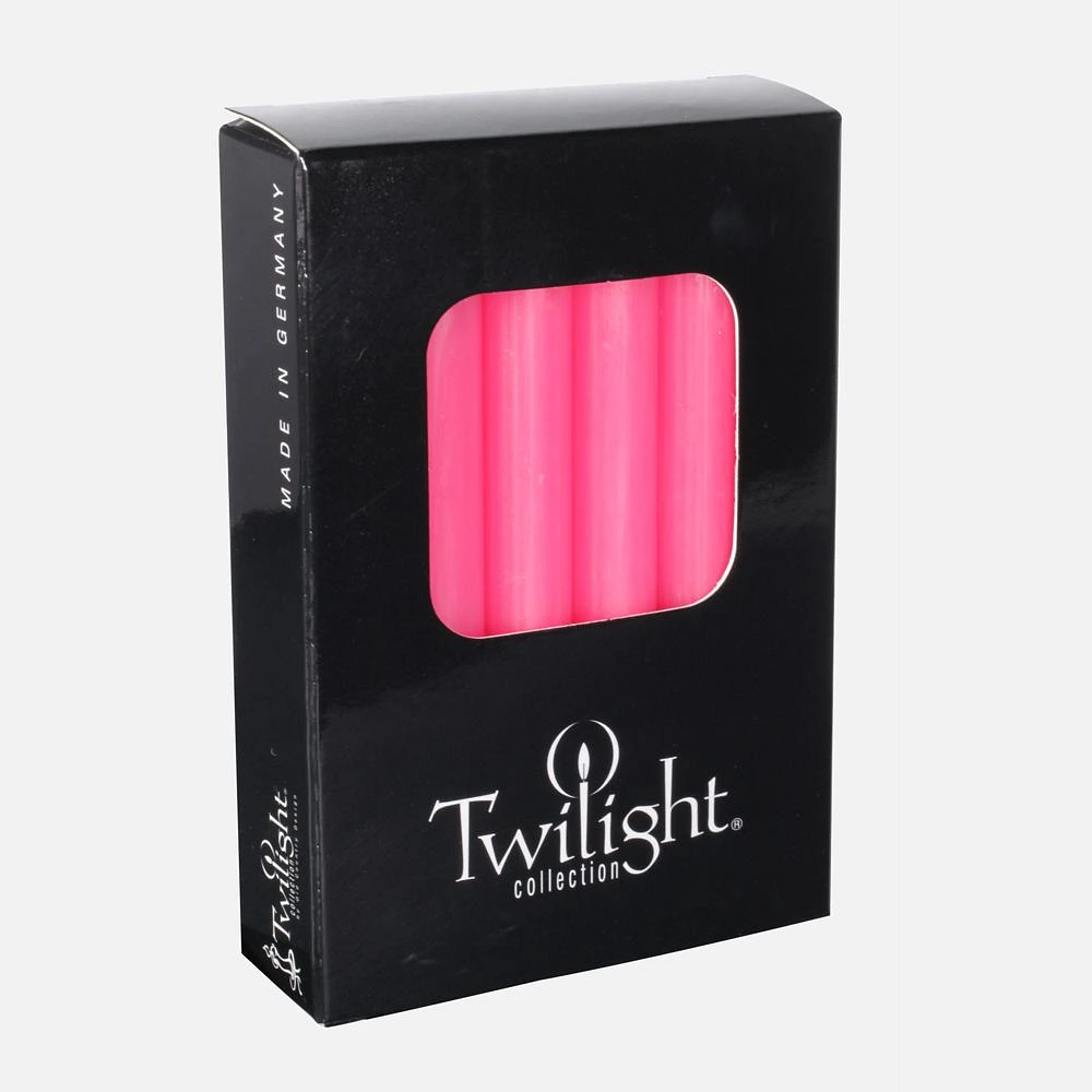 Set of 12 Twilight Mini Candles - Fuchsia