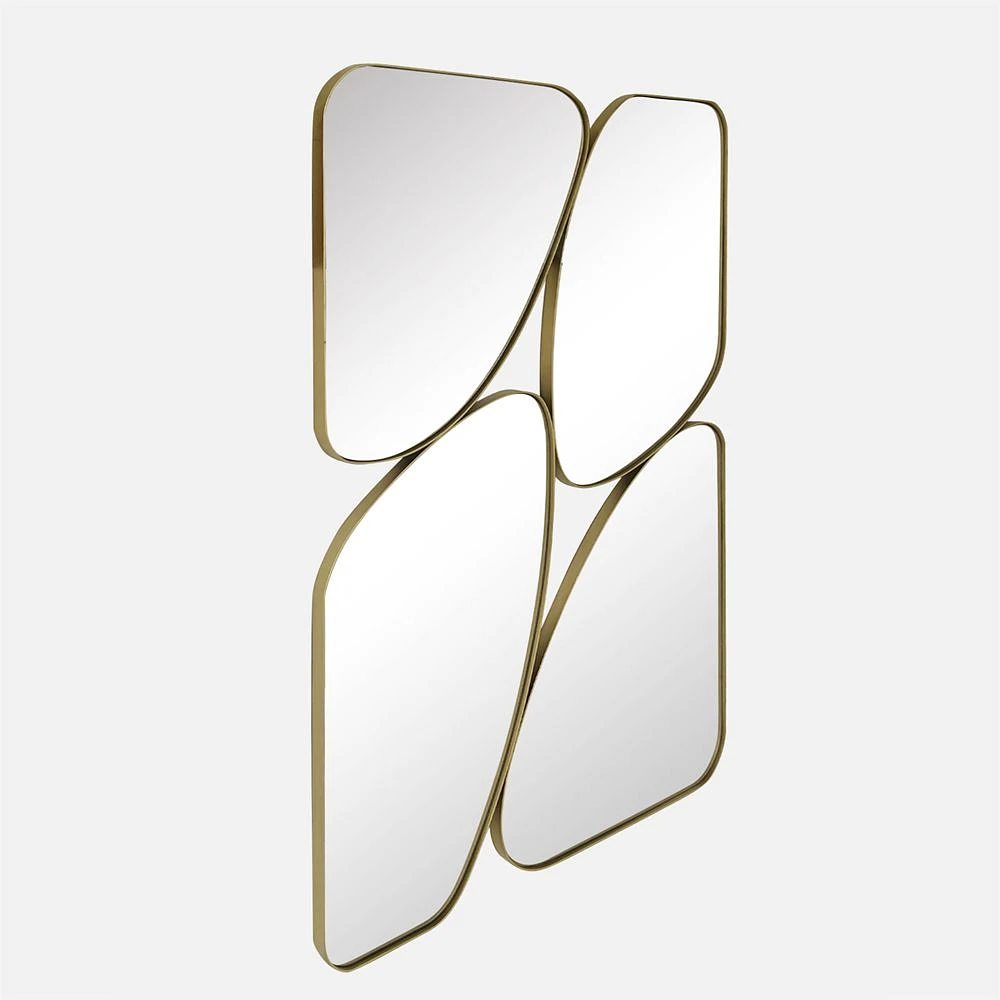 Opal Multi 4 Framed Mirrors Champagne