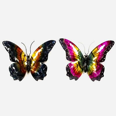 Wall Decor, Set of 2 - Butterflies