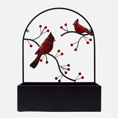 Arche avec Cardinal - Rouge