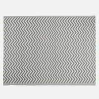 Outdoor Carpet Chevron Motif - Grey