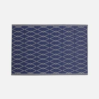 Tapis d'extérieur Losange - Bleu