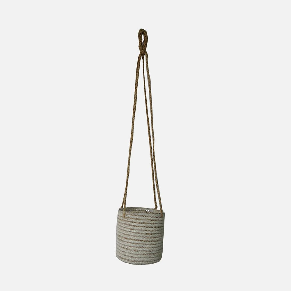 Hanging Basket Lined Planters - Natural