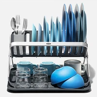 OXO Aluminum Folding Dish Rack