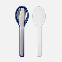 Ellipse Cutlery 3-Piece Set - Vivid Blue