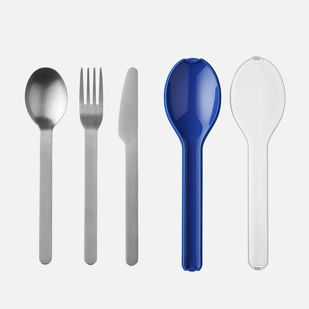 Ellipse Cutlery 3-Piece Set - Vivid Blue