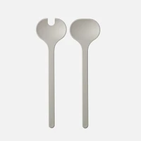 Mepal Silueta Salad Servers, Set of 2 - Nordic White