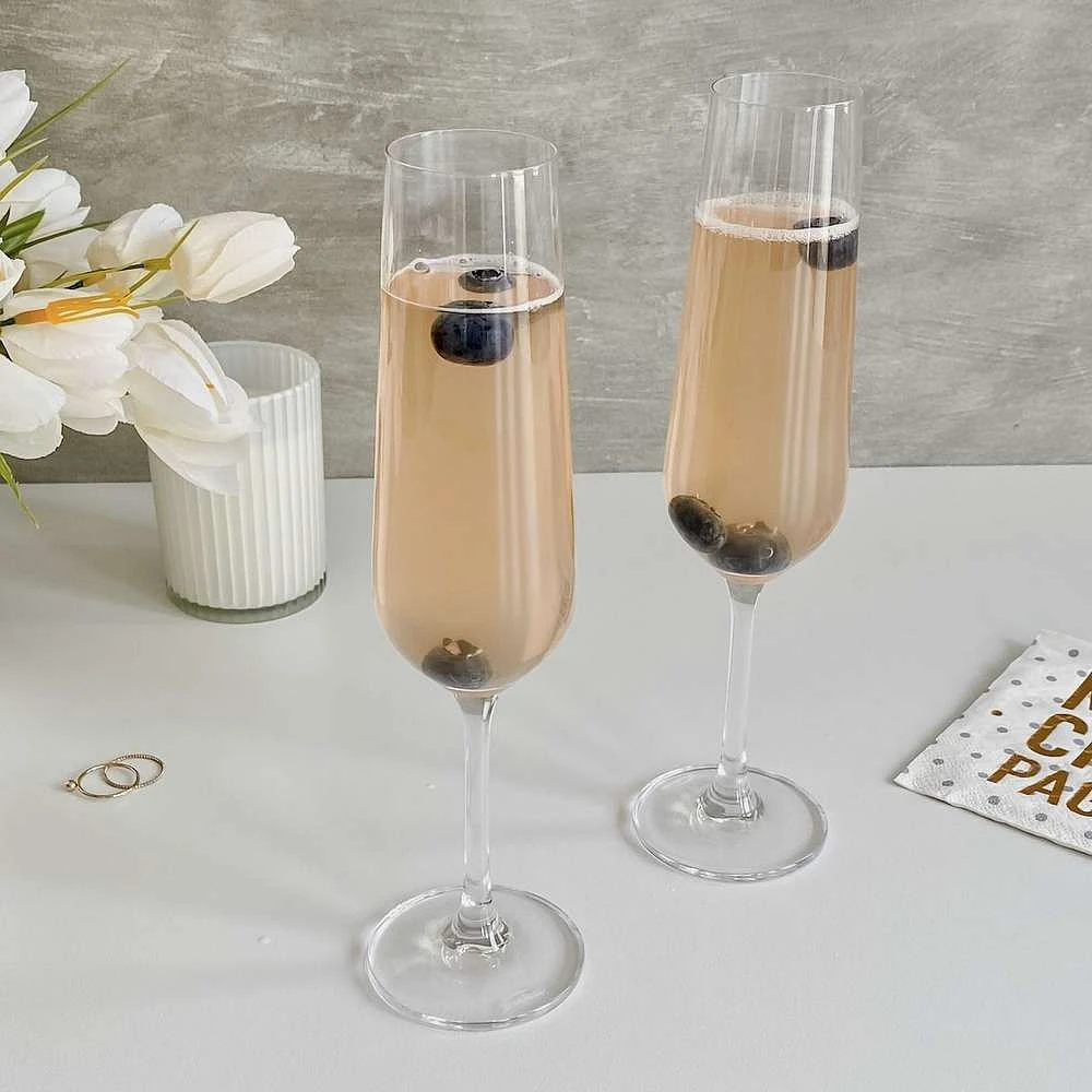 Splendido Set of 4 Champagne Glasses