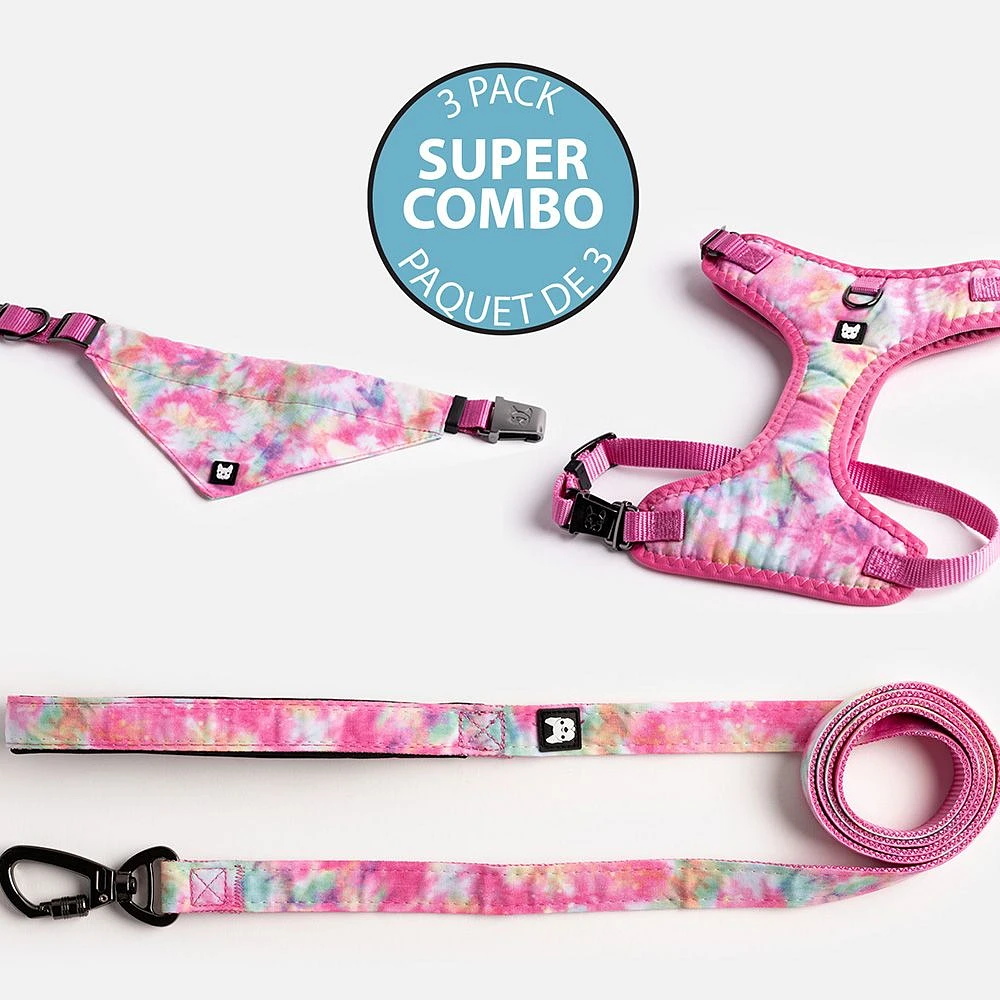 Dog's Collar, Leash and Harness Combo by SilverPaw