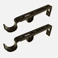 Espresso Double Wall Bracket