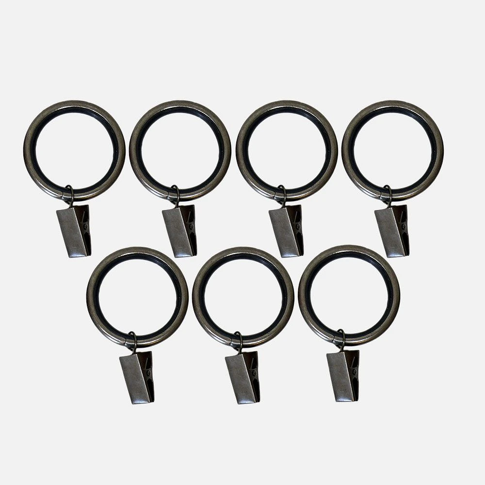 Slate Silent Glide Clip Rings