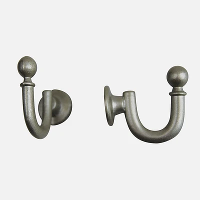 Pewter Ball Hook