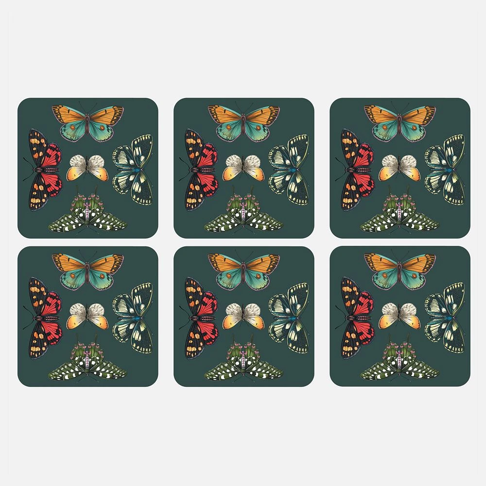 Set of 6 Botanic Garden Harmony Coasters by Portmeirion