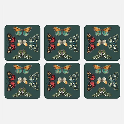 Set of 6 Botanic Garden Harmony Coasters by Portmeirion