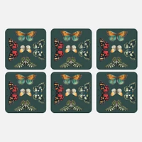 Set of 6 Botanic Garden Harmony Coasters by Portmeirion