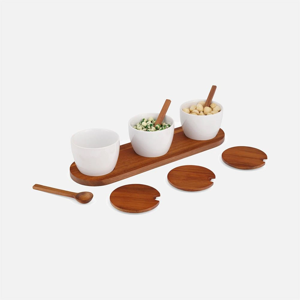 Duet Set of 3 Condiment Bowls by Nambé