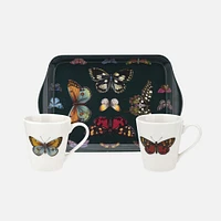 Botanic Garden Harmony Mugs and Tray Set by Portmeirion