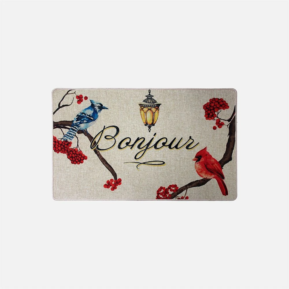 Bonjour Blue Cardinal Poly Mat