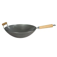 Dexam Carbon Steel Wok 34 cm