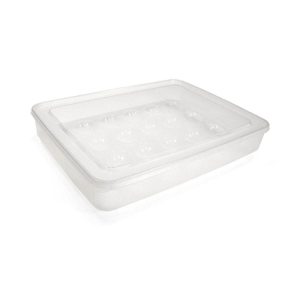 Deviled 24-Egg Carrier with Clear Cover