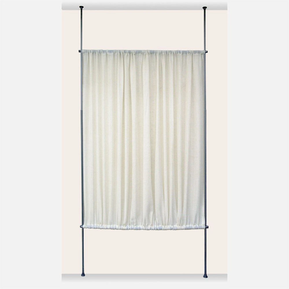 Faux Linen Room Divider - Natural (48" x 72")