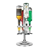 Four Bottle LED Bar Caddy by Final Touch