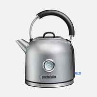 Proctor Silex Electric Dome Kettle - 1.7 L