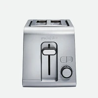 Proctor Silex 2 Slice Toaster Black and Stainless Finish