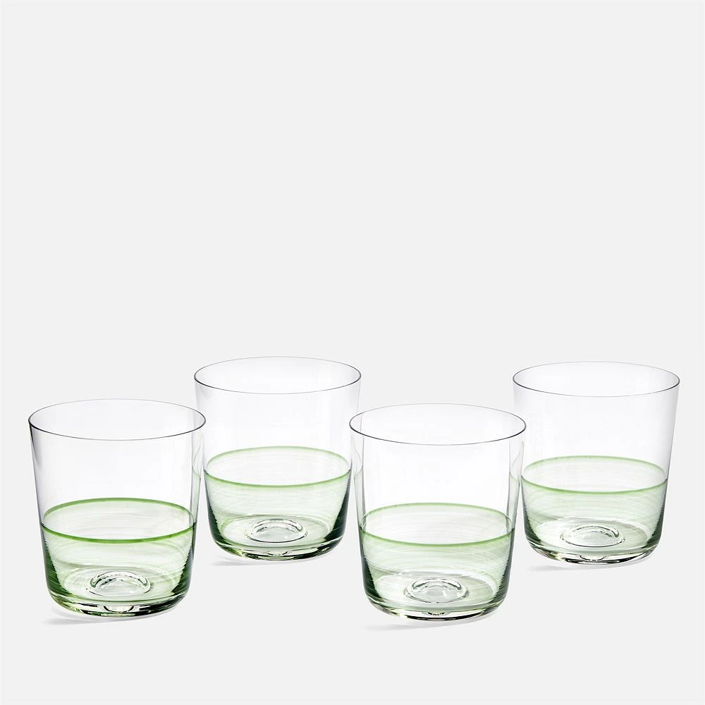 Verres 1815 Royal Doulton, ensemble de 4 - Vert  