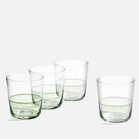 Verres 1815 Royal Doulton, ensemble de 4 - Vert  