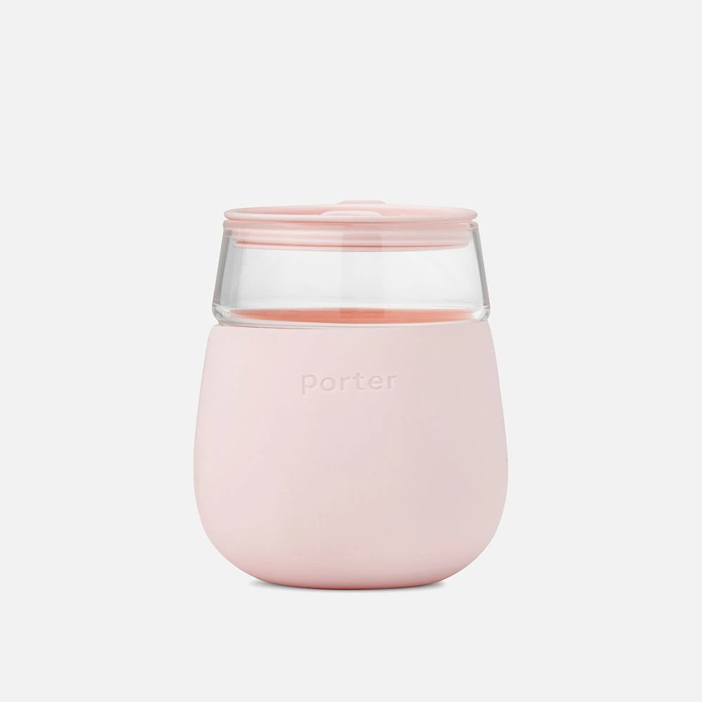 W & P Porter Gobelet en verre, 444 ml - Rose  