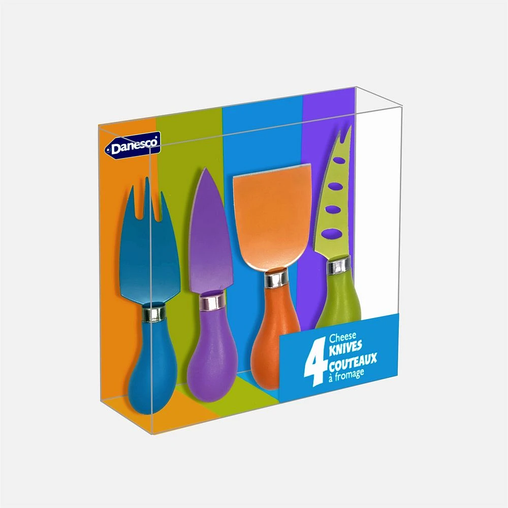 Danesco 4-Piece Cheese Knives Set