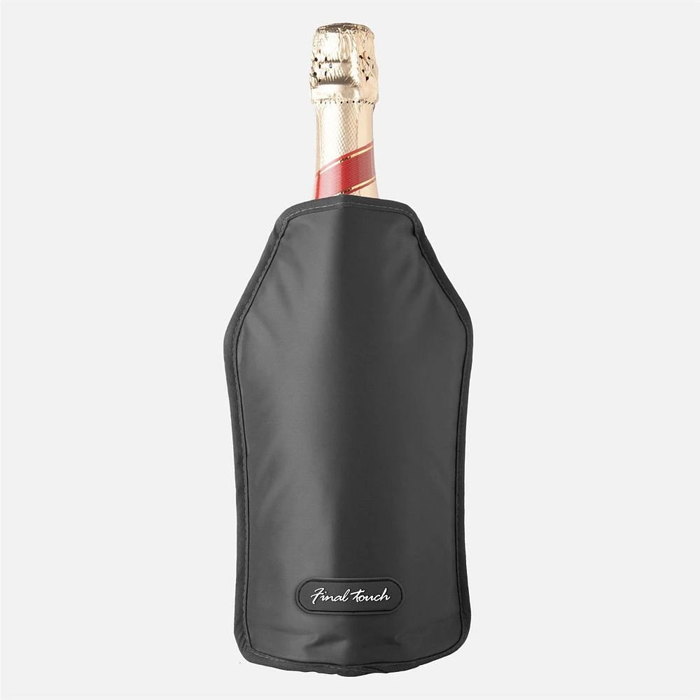 Refroidisseur de bouteille de vin par Final Touch - Noir