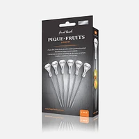  Diamond Set of 6 Clear Cocktail Picks by Final Touch