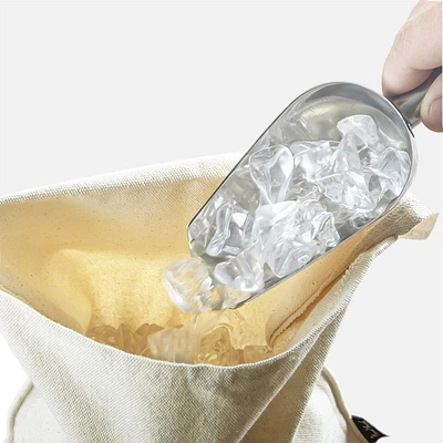 Sac à glace, maillet en bois et pelle à glace « Lewis » par Final Touch