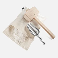 Lewis Ice Bag Wood Mallet & Ice Scoop by Final Touch