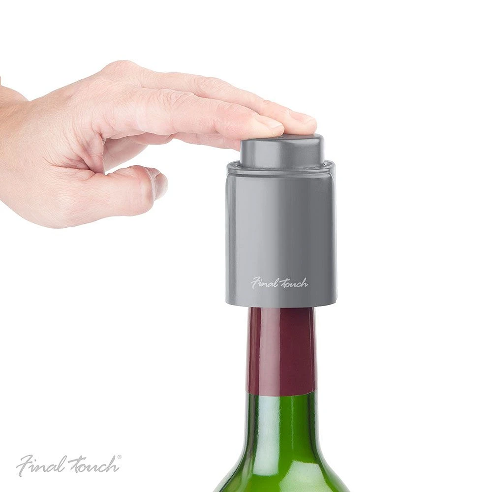 Wine Pump and Bottle Stopper by Final Touch