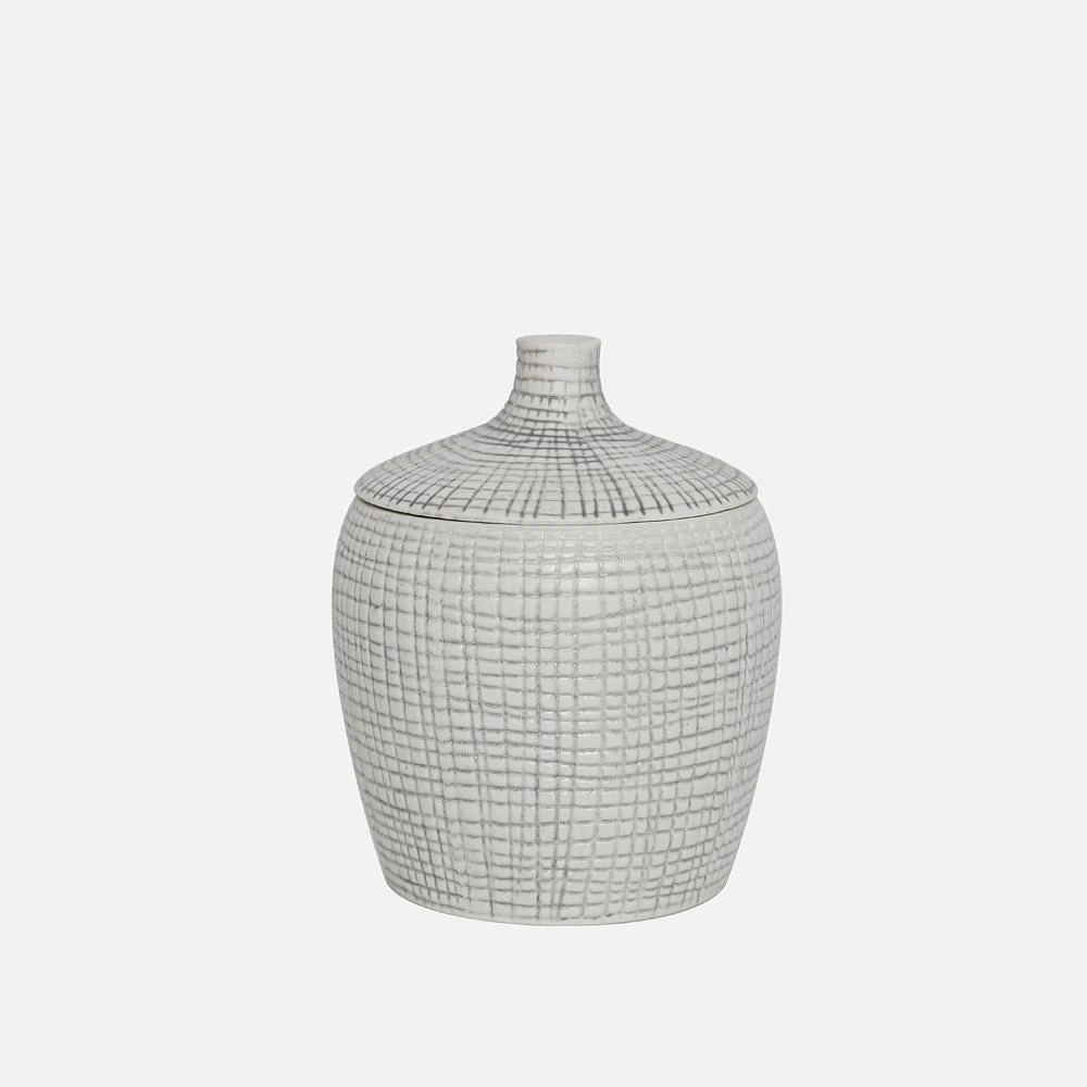 Raffia Cotton Jar