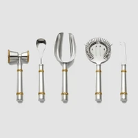  Reed & Barton Roseland Bar Tool Set 