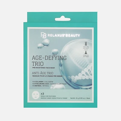 Age-Defying Moisture Treatment Mask - 3 pieces