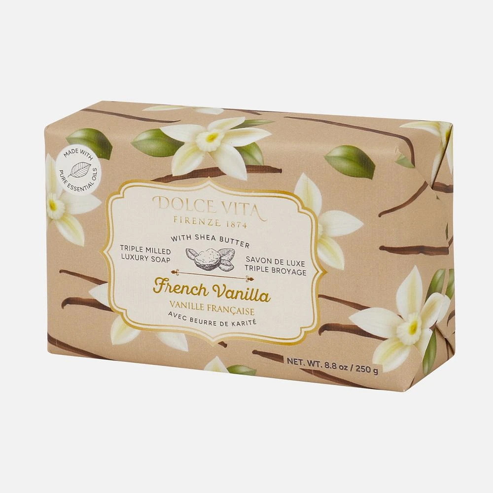 Dolce Vita Bar Soap, 250g - French Vanilla