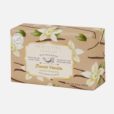 Dolce Vita Bar Soap, 250g - French Vanilla 